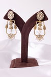 RPS Elegant Ethnic Pearl And Kundan Earrings Wholesale Market In Surat